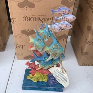Jim Shore “Seas Life Beauty” 4057695 Coral and Fish / Ocean Wonderland figurine.